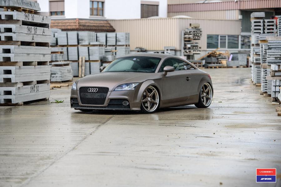  Audi TT Coupe on Vossen Wheels (VWS-3) 2016 года  (фото 14 из 25)